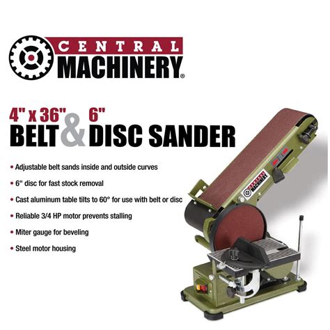 Editor's Review, 4" x 36" Belt 6" Disc Sander B 2023, 3.6/5, 0 Likes - Tool Report