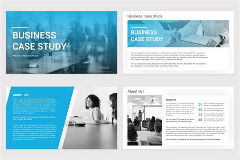 Business Case Study PowerPoint Template | Nulivo Market