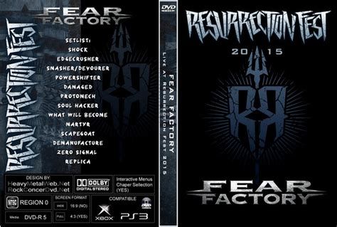 FEAR FACTORY Live at Resurrection Fest 2015 DVD