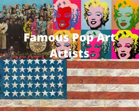 13 Most Famous Pop Art Artists - Artst