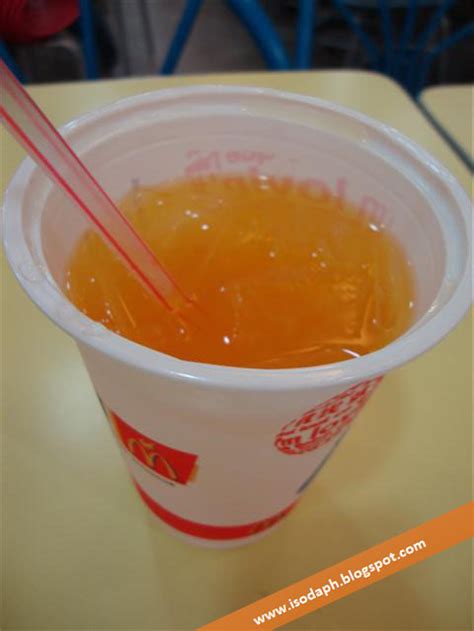 McDonald's: Eight O'Clock Orange Juice | iSoda Philippines