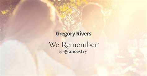 Gregory Rivers (1955-2022) | Obituary