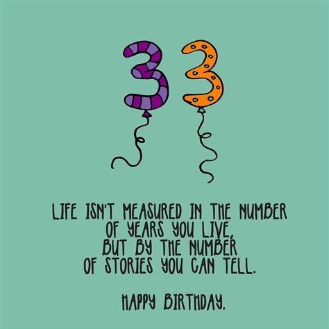 33rd Birthday Quotes Funny - ShortQuotes.cc