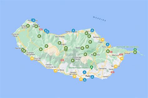 The complete guide to Madeira Island - Tourist map of Madeira with over 450 points — Tomas Havel ...