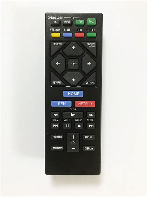 Replacement Remote Controller use for BDP-S6200 BD-BX370 BDP-S2200 BDP ...