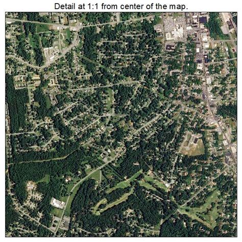 Aerial Photography Map of Reidsville, NC North Carolina