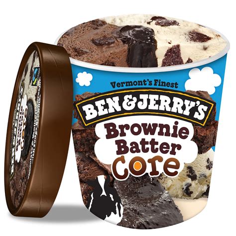 Ben & Jerry's Brownie Batter Core Ice Cream, 16 oz - Walmart.com ...