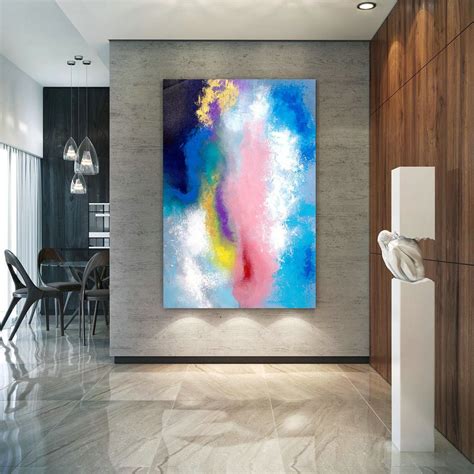 Extra Large Wall Art on Canvas, Original Abstract Paintings , Contemporary Art, Mdoern Living ...