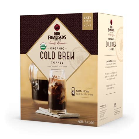 Shop Don Francisco's Cold Brew Organic Coffee (4 Pack) | Don Francisco ...