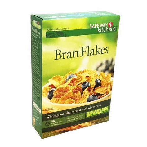 Signature Kitchens Bran Flakes Whole Grain Wheat Cereal With Wheat Bran (17.3 oz) - Instacart