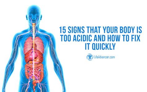 15 Signs Your Body Has Too High Acidity Levels and How to Fix It