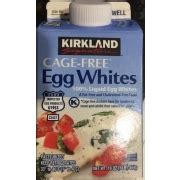 Kirkland Signature Cage Free Egg Whites: Calories, Nutrition Analysis & More | Fooducate