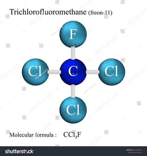 4 Chemical Structures Trichlorofluoromethane Images, Stock Photos & Vectors | Shutterstock