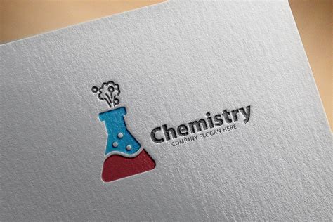 Chemistry Logo | Creative Logo Templates ~ Creative Market