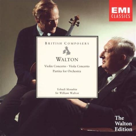 Walton: Violin Concerto, Viola Concerto & Partita for Orchestra by ...