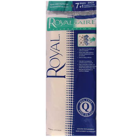 Buy Royal Type Q Canister Vacuum Bags - 3RY2100001 - 7pk from Canada at ...