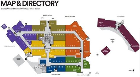 Orlando Vineland Premium Outlets Printable Map – Printable Map of The ...