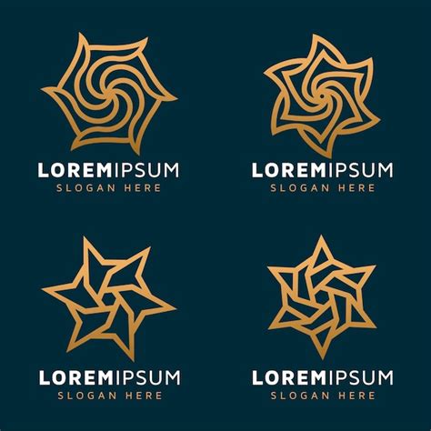 Premium Vector | Elegant abstract sharp logo design template