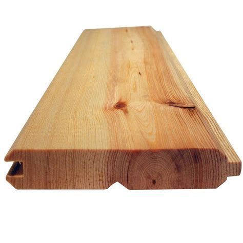 1 in. x 6 in. x 8 ft. Gorman Pine Tongue and Groove Siding (6-Pack)-168PTG6PK - The Home Depot