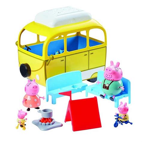 Peppa Pig Camping Trip Playset With 4 Articulated Figures - The Online Toy Store