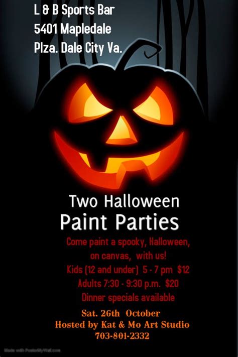 Oct 26 | Halloween Sip & Paint | Dale City, VA Patch