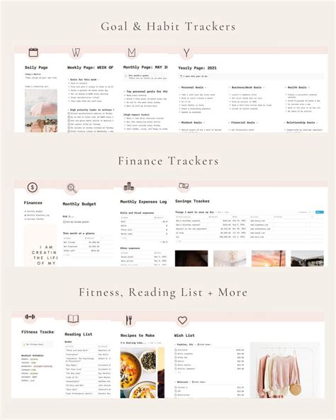 Personal Planner Notion Template All-in-one Notion Template - Etsy ...