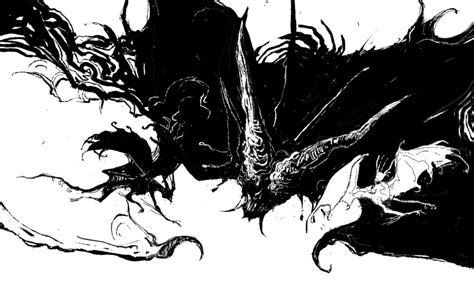 Safebooru - black background dark souls (series) dark souls iii demon from below (dark souls ...