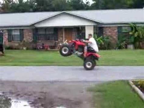 four wheeler stunts - YouTube