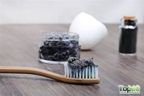 DIY Homemade Activated Charcoal Toothpaste for Teeth Whitening | Top 10 Home Remedies