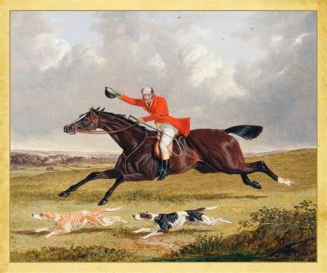 Fox Hunting Vintage Painting Free Stock Photo - Public Domain Pictures