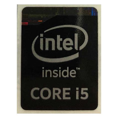 Buy the Intel Core i5 Inside Black Badge Sticker (4th Generation)...