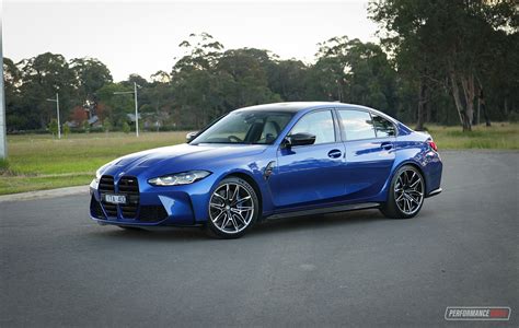 2022 BMW M3 manual-M Portimao Blue – PerformanceDrive