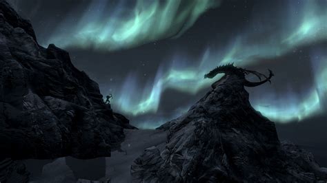 Download Dragon The Elder Scrolls V: Skyrim Video Game HD Wallpaper