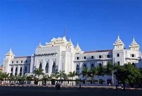 Yangon City Hall Myanmar Photograph by Henry MM