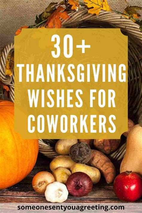 31+ Thanksgiving Wishes for Coworkers - Someone Sent You A Greeting | Thanksgiving wishes, Happy ...