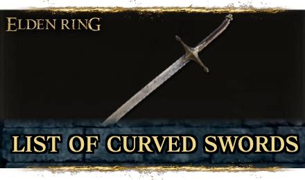 Elden ring curved swords