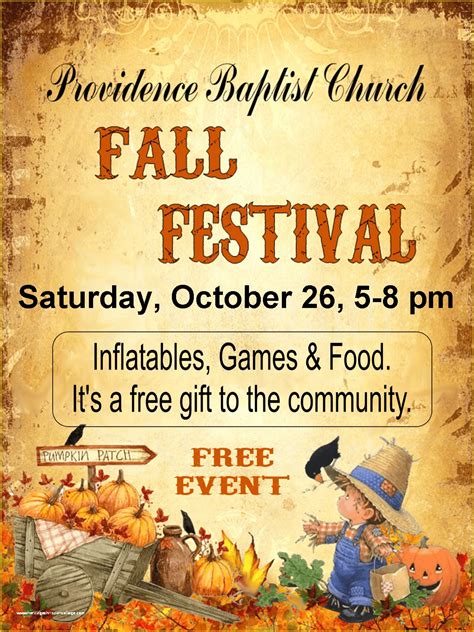 Free Printable Fall Festival Invitations - Printable Templates