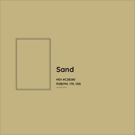 About Sand - Color meaning, codes, similar colors and paints - colorxs.com