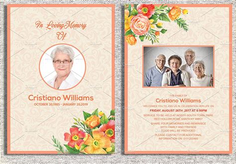 Printable Funeral Invitation - 14+ Examples, Format, Pdf | Examples