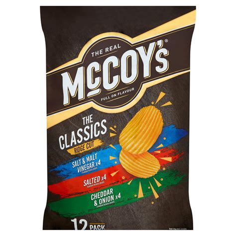 McCoy's Classic Variety Multipack Crisps 12 Pack | Multipack Crisps | Iceland Foods