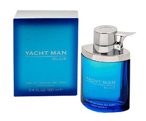 Yacht Man Blue Myrurgia cologne - a fragrance for men 2001