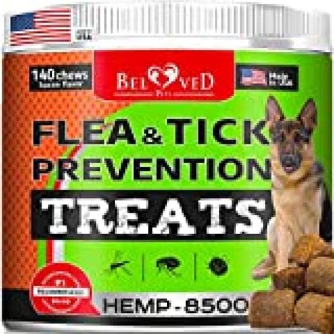 Beloved Pets Flea and Tick Control Treats for Dogs with - Flea ...