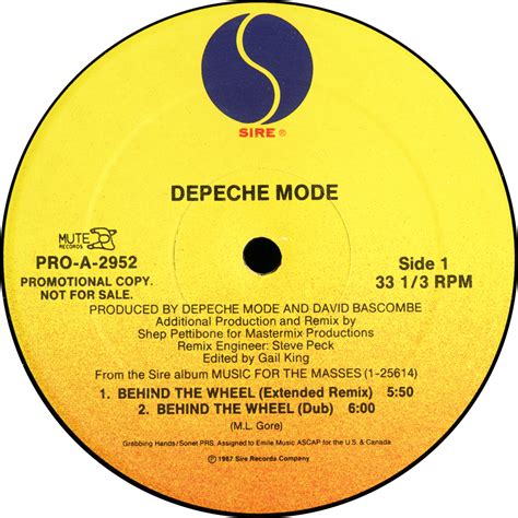 Music download blogspot 80s 90s: DEPECHE MODE - BEHIND THE WHEEL [RESUBIDO]