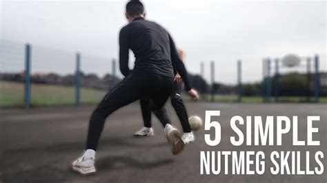 5 Simple Nutmeg Skills | Football Skills For Beginners - YouTube