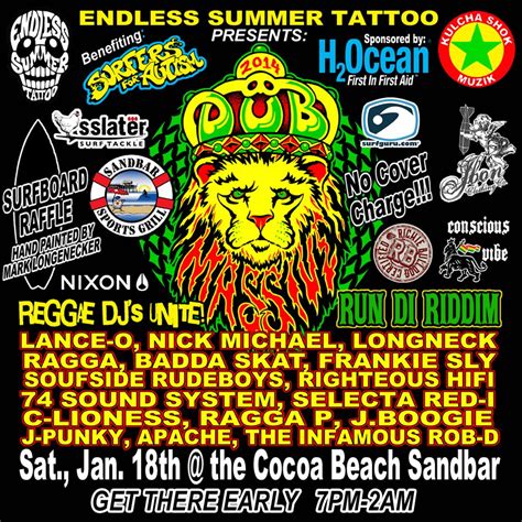 2014 Dub Massive at Sandbar Sports Grill Cocoa Beach - Surf Guru Surf ...