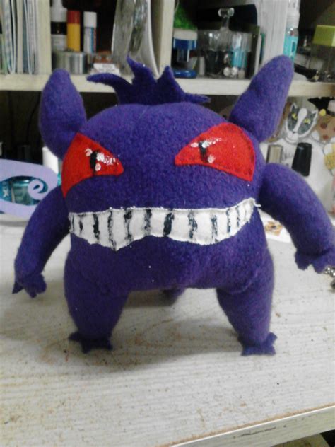 Gengar Plushy 1 - Pokémon Fan Art (39782134) - Fanpop