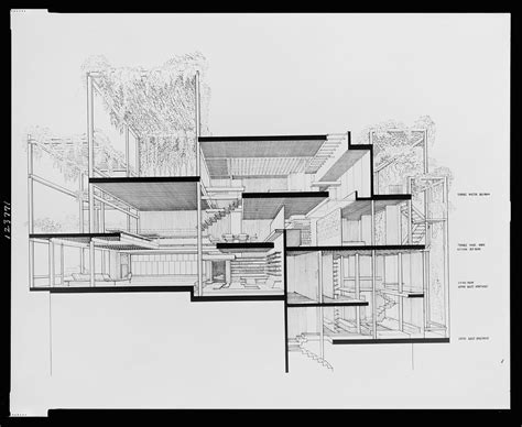 A Selection of Paul Rudolph’s Perspective Sections – – SOCKS | Architectural section ...