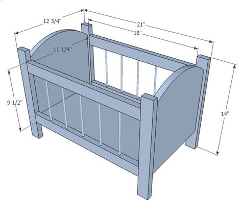 Building a Baby Cradle | Ana White | Build a Fancy Baby Doll Crib | Free and Easy DIY Project ...