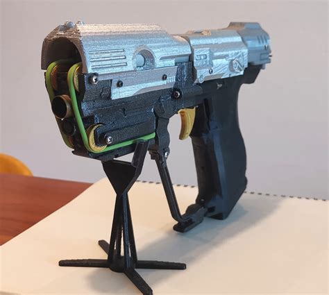 Halo Magnum Blaster: Full 3D Printed Nerf Toy Pistol - Etsy