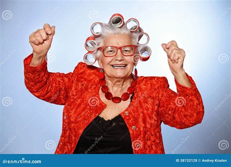 Funny old lady stock photo. Image of elderly, eyes, lady - 38732128